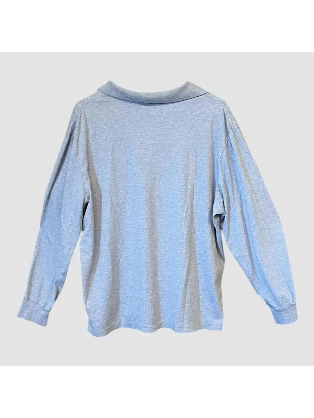 Polo Ralph Lauren Classic Fit Polo Shirt Men’s XL Blue Long Sleeve Cotton Logo